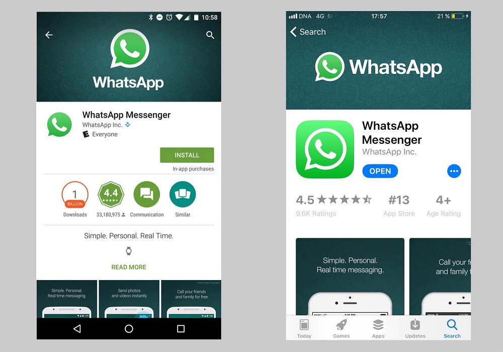 Cómo descargar WhatsApp Messenger