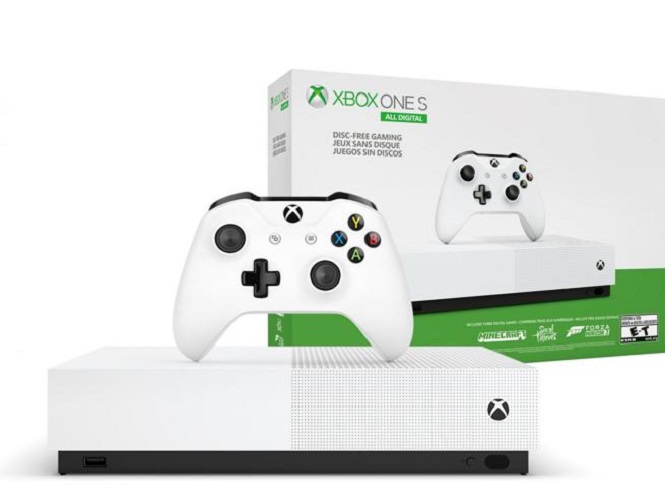 Edición totalmente digital de Xbox One S