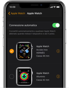 Desconecta el Apple Watch