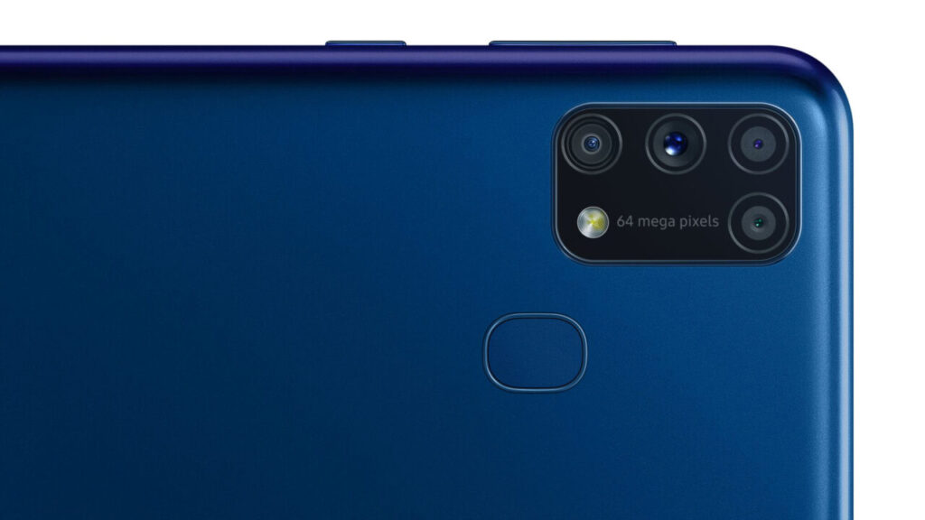 Samsung Galaxy M31 con cámara cuádruple