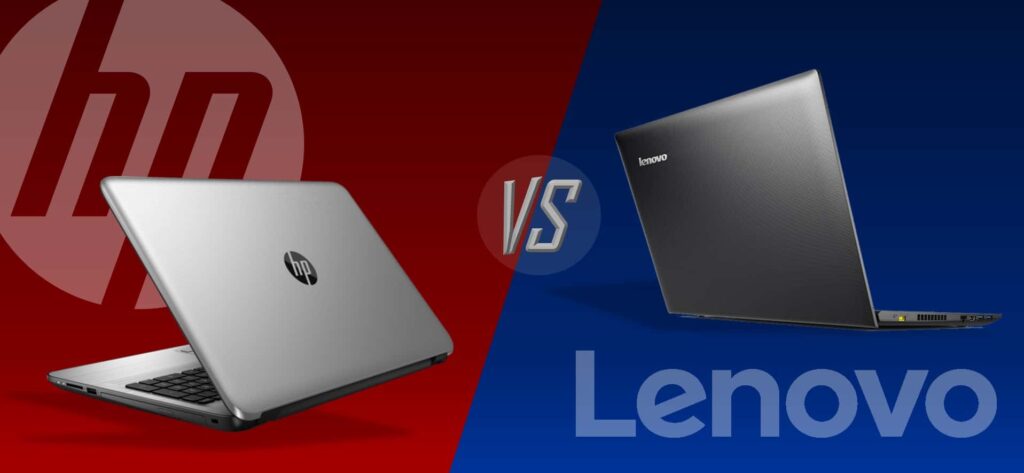 Comparación de HP vs Lenovo