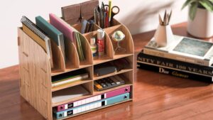 Los mejores accesorios para tu escritorio Archivadores de madera