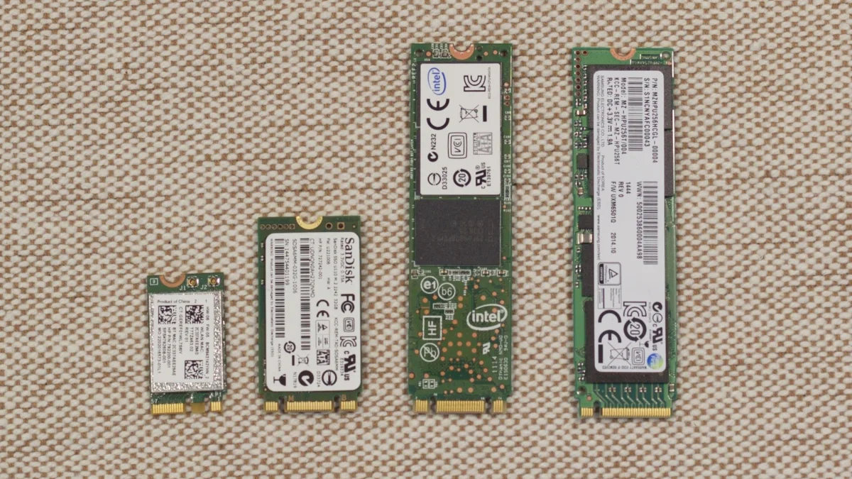 Unidad SSD M.2 NVMe en formato 2280