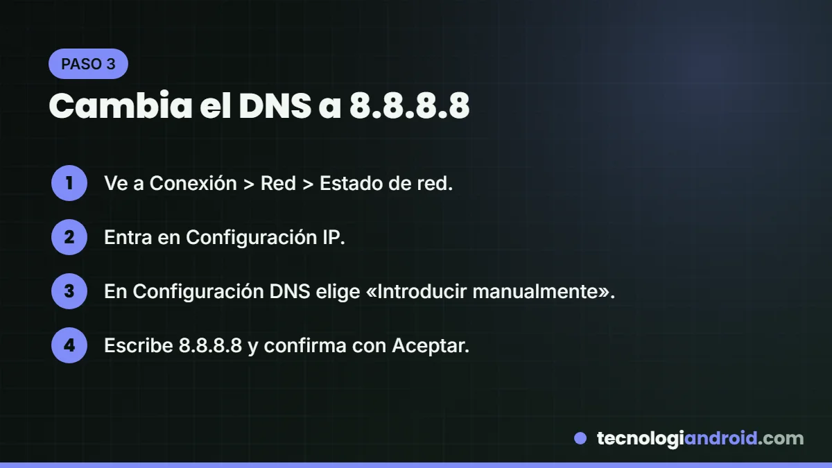 Cómo cambiar el DNS de un TV Samsung