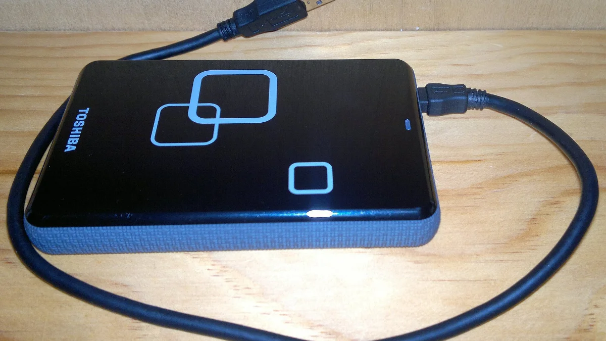 Disco duro externo USB para copias de seguridad