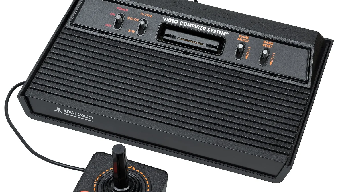 Consola Atari 2600 de los años 80