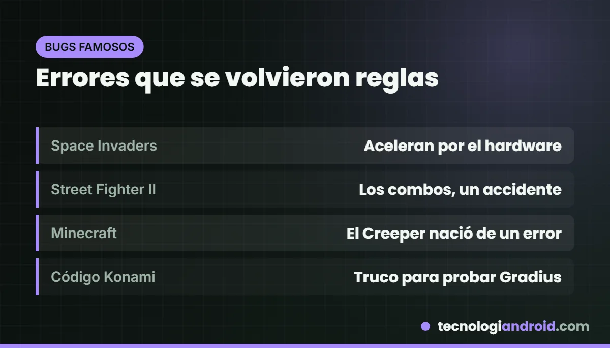 Errores de programación que se convirtieron en mecánicas de videojuegos