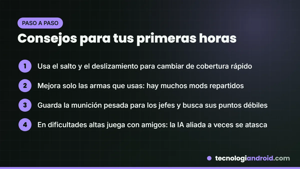 Consejos para empezar en Gears of War: E-Day
