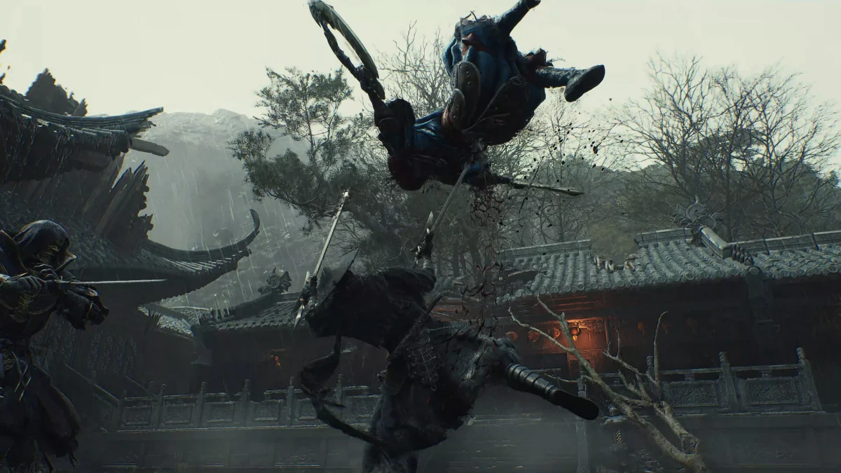 Captura oficial de un combate en Phantom Blade Zero