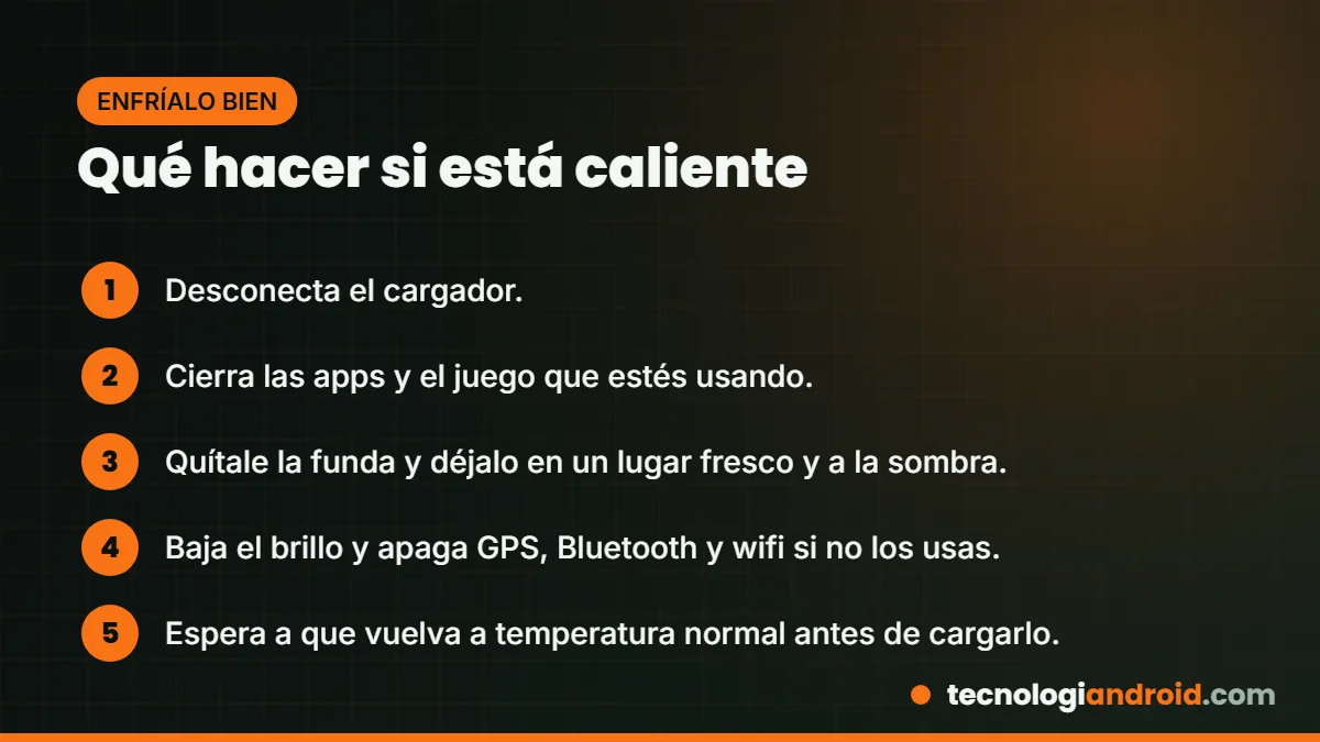 Qué hacer cuando el celular se calienta