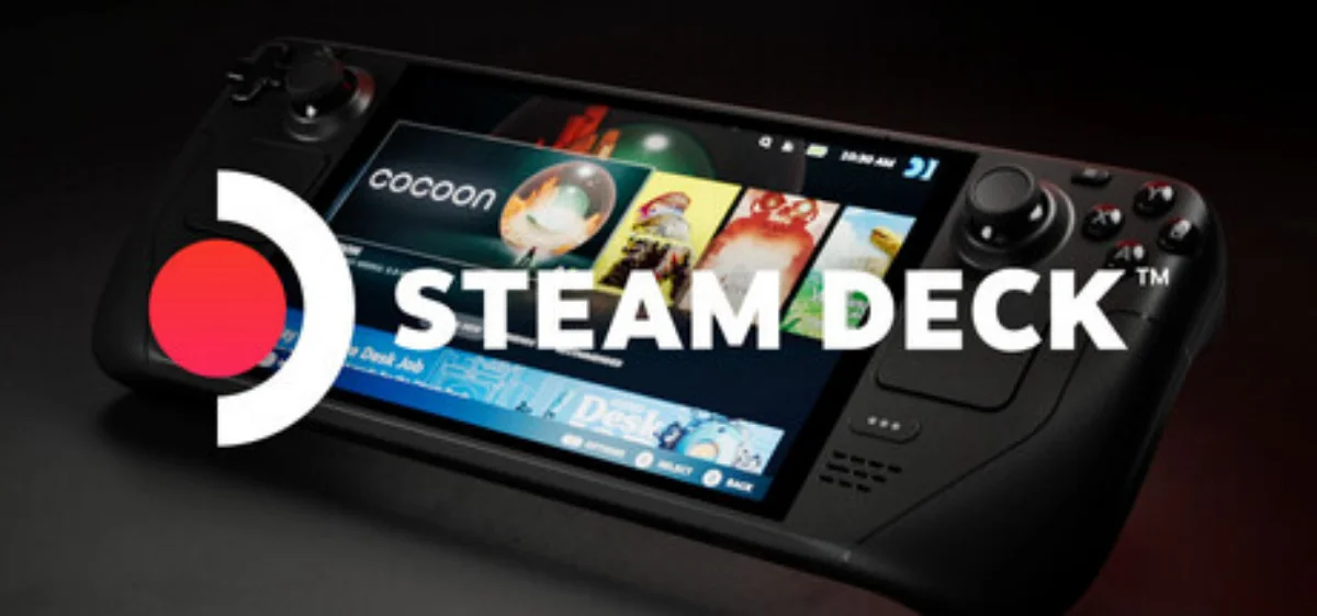 Steam Deck de Valve en su ficha oficial de Steam