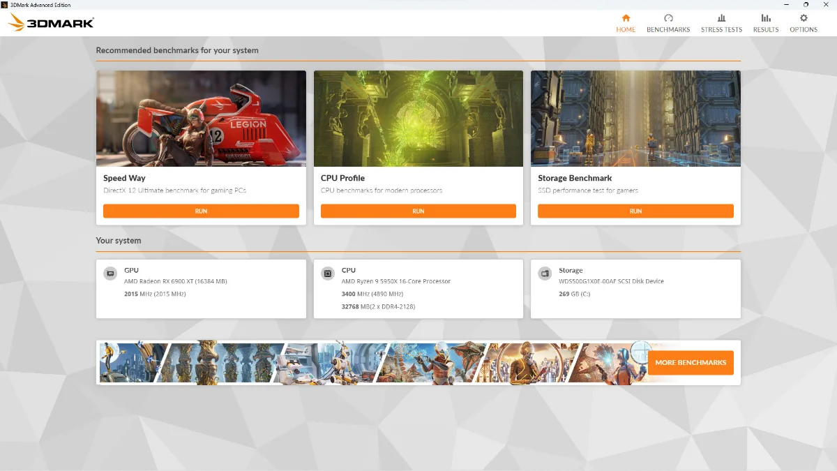 Prueba gráfica de 3DMark usada para validar la estabilidad de una GPU