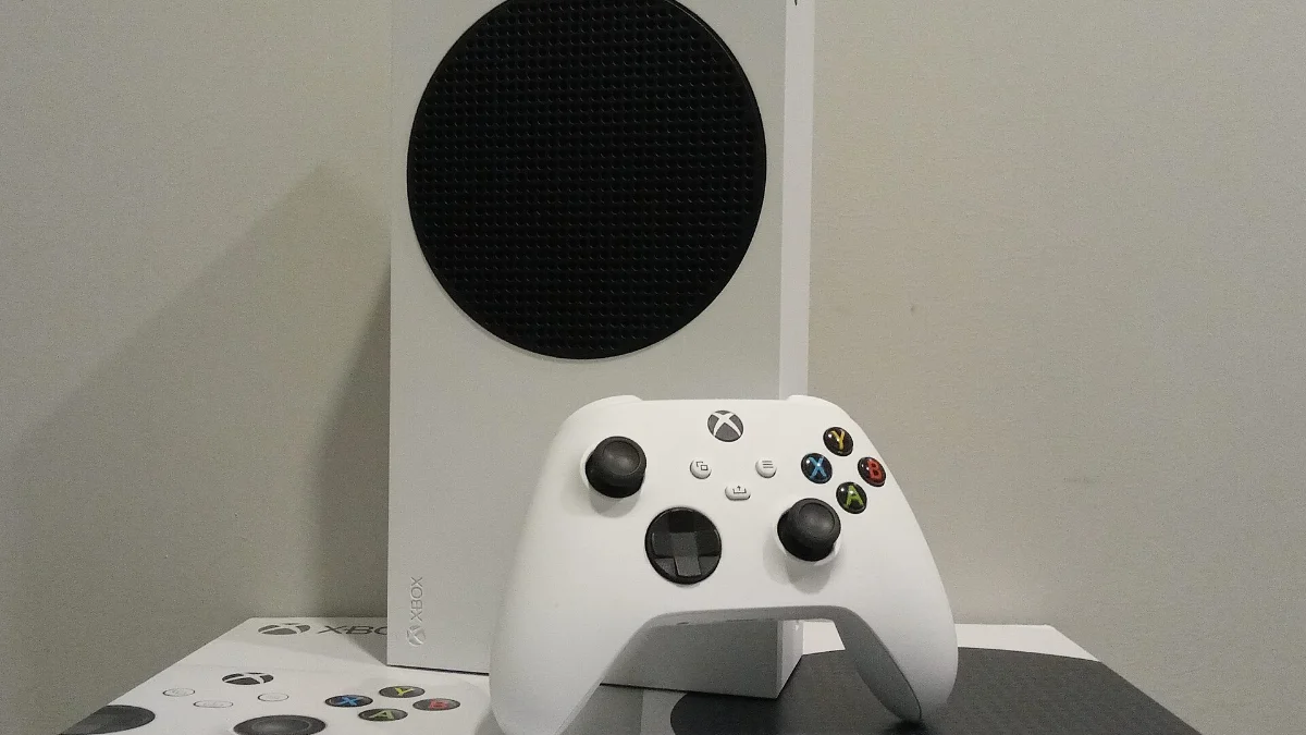 Fotografía de la consola Xbox Series S